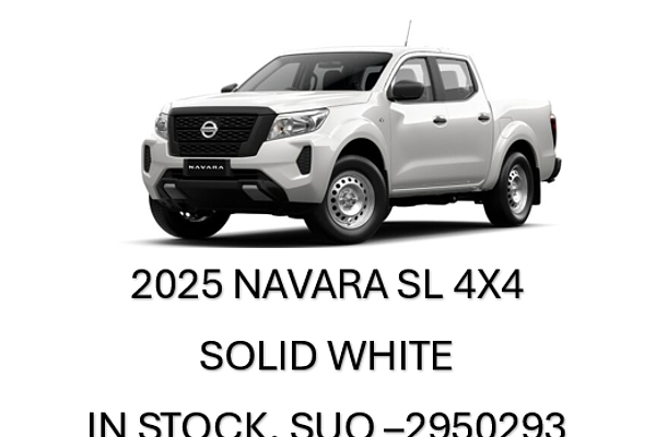 2025 Nissan Navara SL D23 4X4
