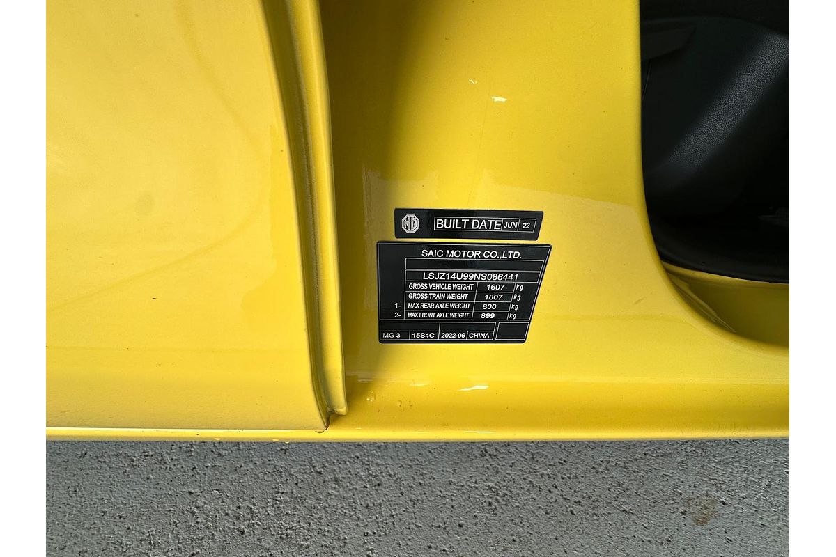 2023 MG MG3 Core