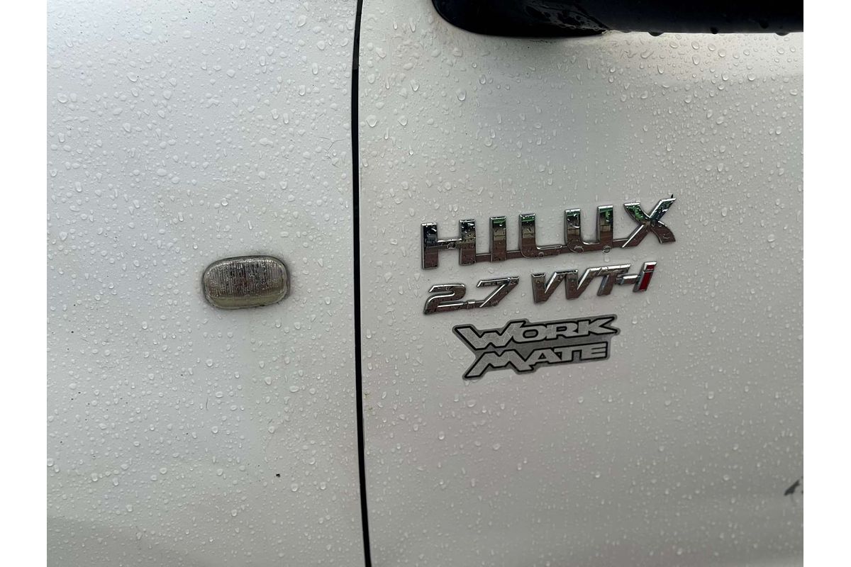2005 Toyota Hilux Workmate TGN16R Rear Wheel Drive