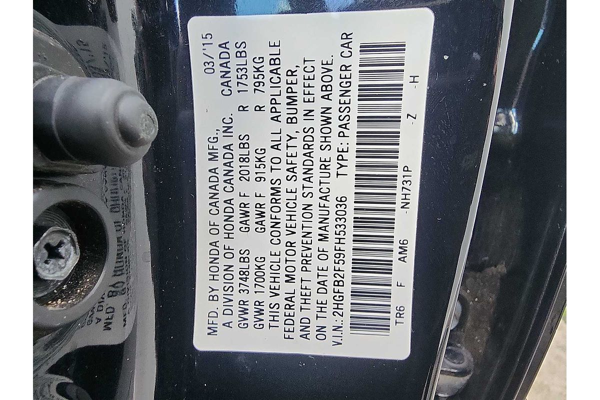 2015 Honda Civic LX