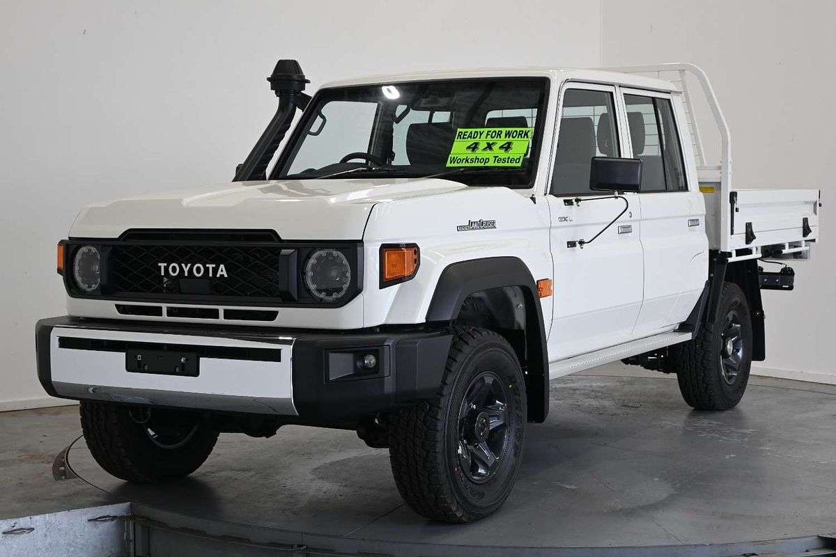 2025 Toyota LANDCRUISER 70 SERIES LC79 GXL + DIFF LOCKS VDJL79R 4X4