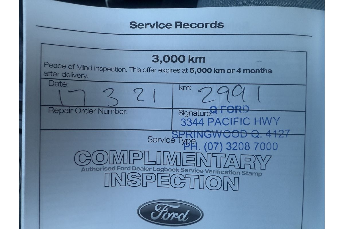 2020 Ford Ranger XL PX MkIII 4X4 3.2L