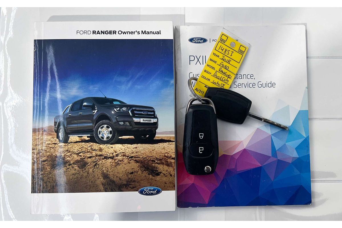 2018 Ford Ranger XL Hi-Rider PX MkII Rear Wheel Drive 2.2L