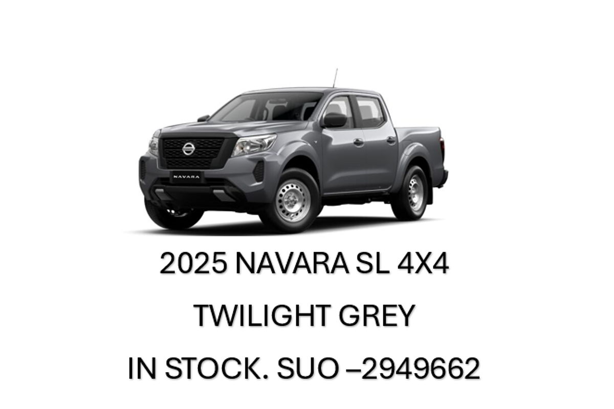 2025 Nissan Navara SL D23 4X4
