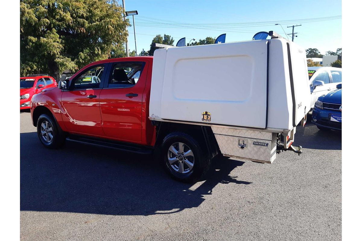 2015 Mazda BT-50 XT Hi-Rider MY16 Rear Wheel Drive