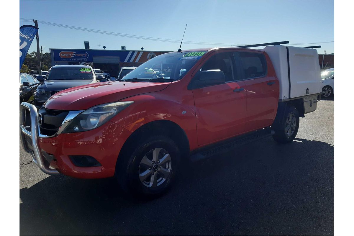 2015 Mazda BT-50 XT Hi-Rider MY16 Rear Wheel Drive