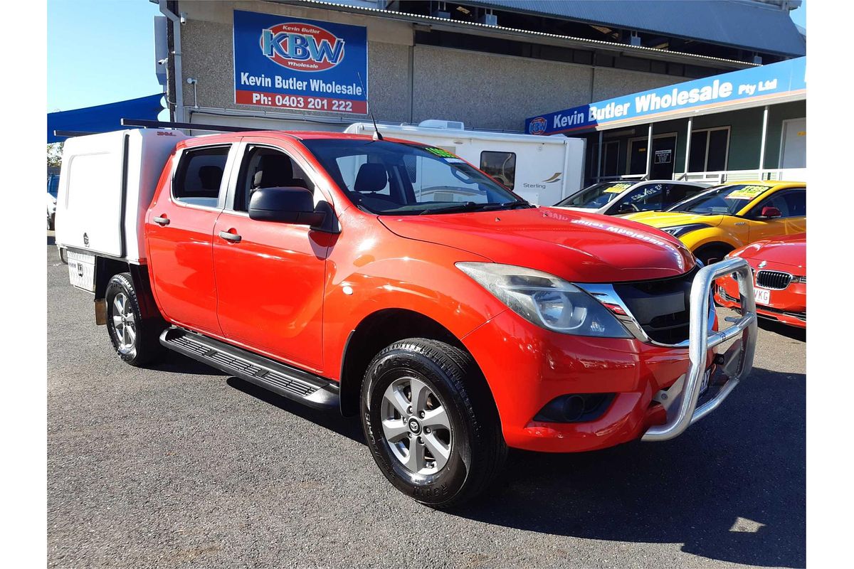 2015 Mazda BT-50 XT Hi-Rider MY16 Rear Wheel Drive