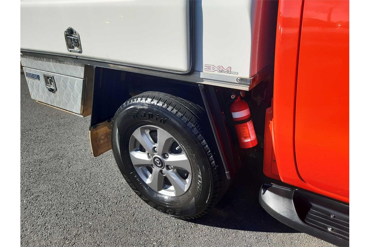 2015 Mazda BT-50 XT Hi-Rider MY16 Rear Wheel Drive