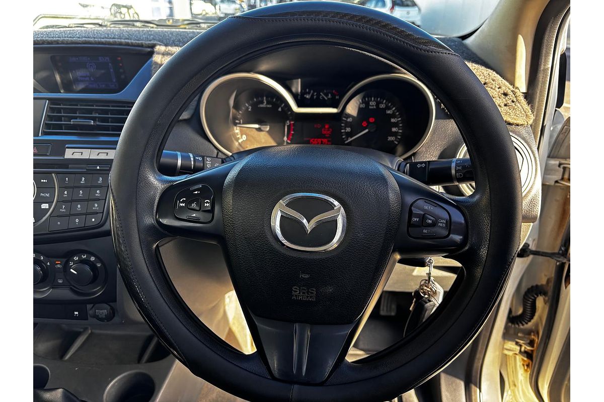 2012 Mazda BT-50 XT UP Rear Wheel Drive