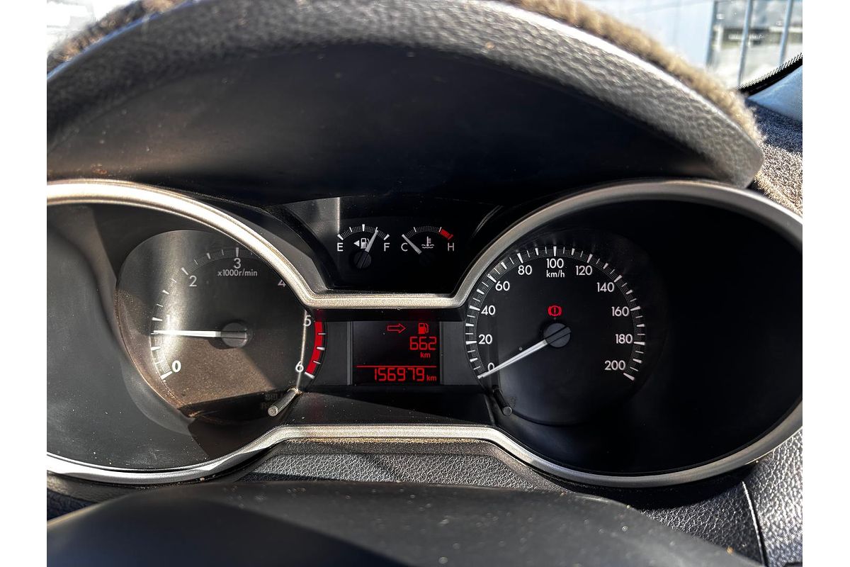 2012 Mazda BT-50 XT UP Rear Wheel Drive