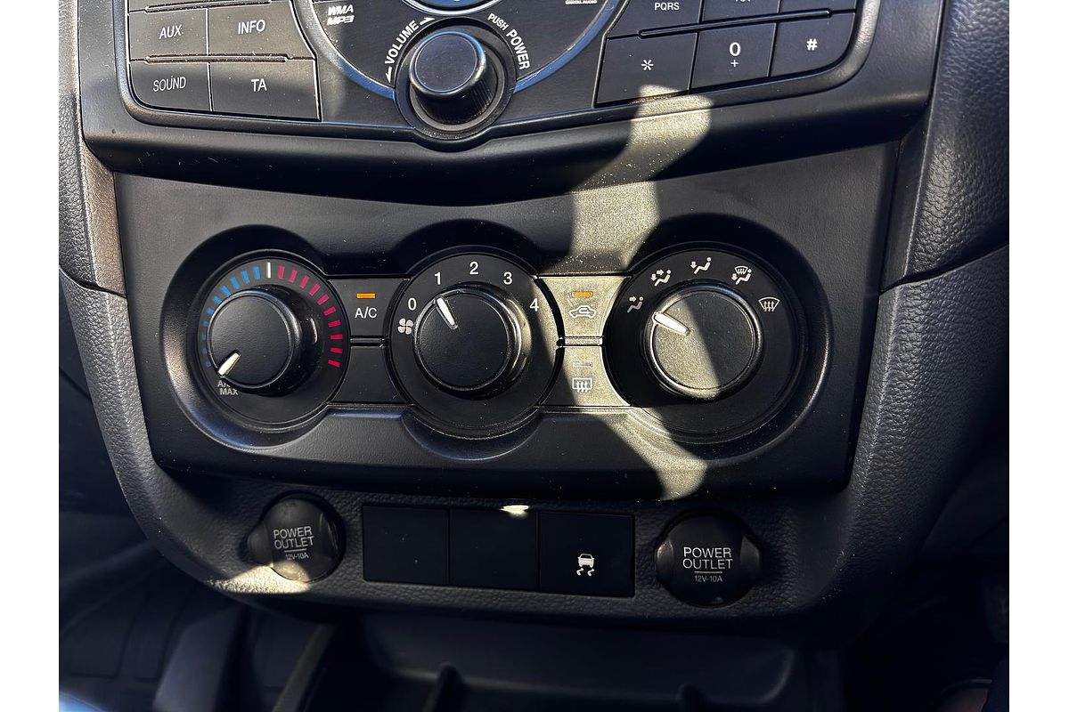 2012 Mazda BT-50 XT UP Rear Wheel Drive