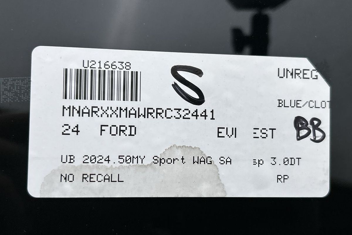 2024 Ford Everest Sport 3.0L