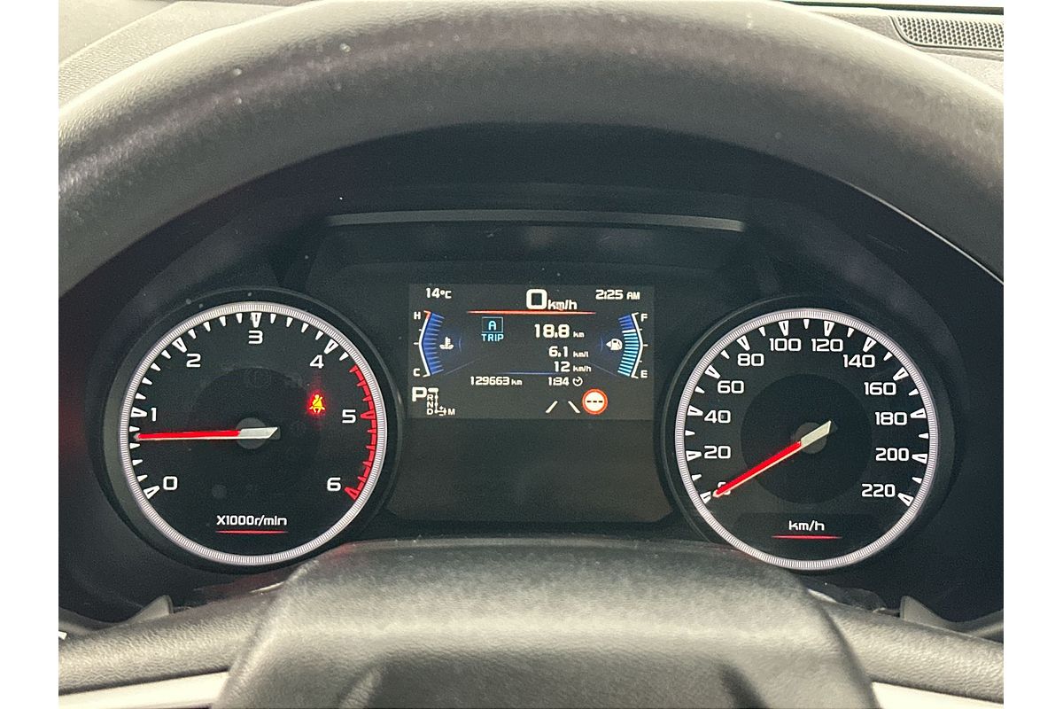 2021 Isuzu D-MAX SX High Ride Rear Wheel Drive