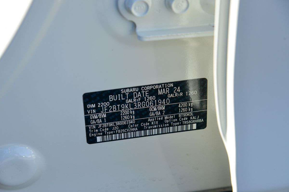 2024 Subaru Outback AWD 6GEN