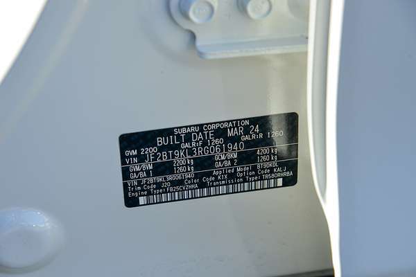 2024 Subaru Outback AWD 6GEN