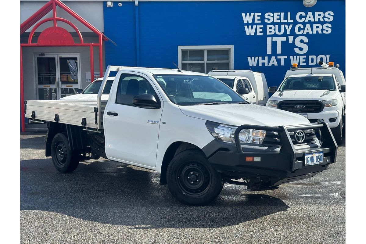 2018 Toyota Hilux Workmate GUN122R Rear Wheel Drive