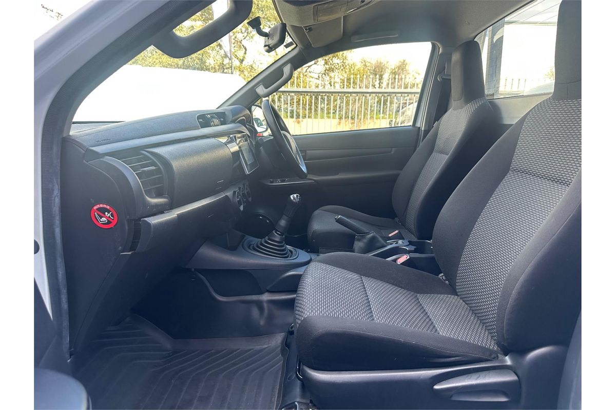 2018 Toyota Hilux Workmate GUN122R Rear Wheel Drive