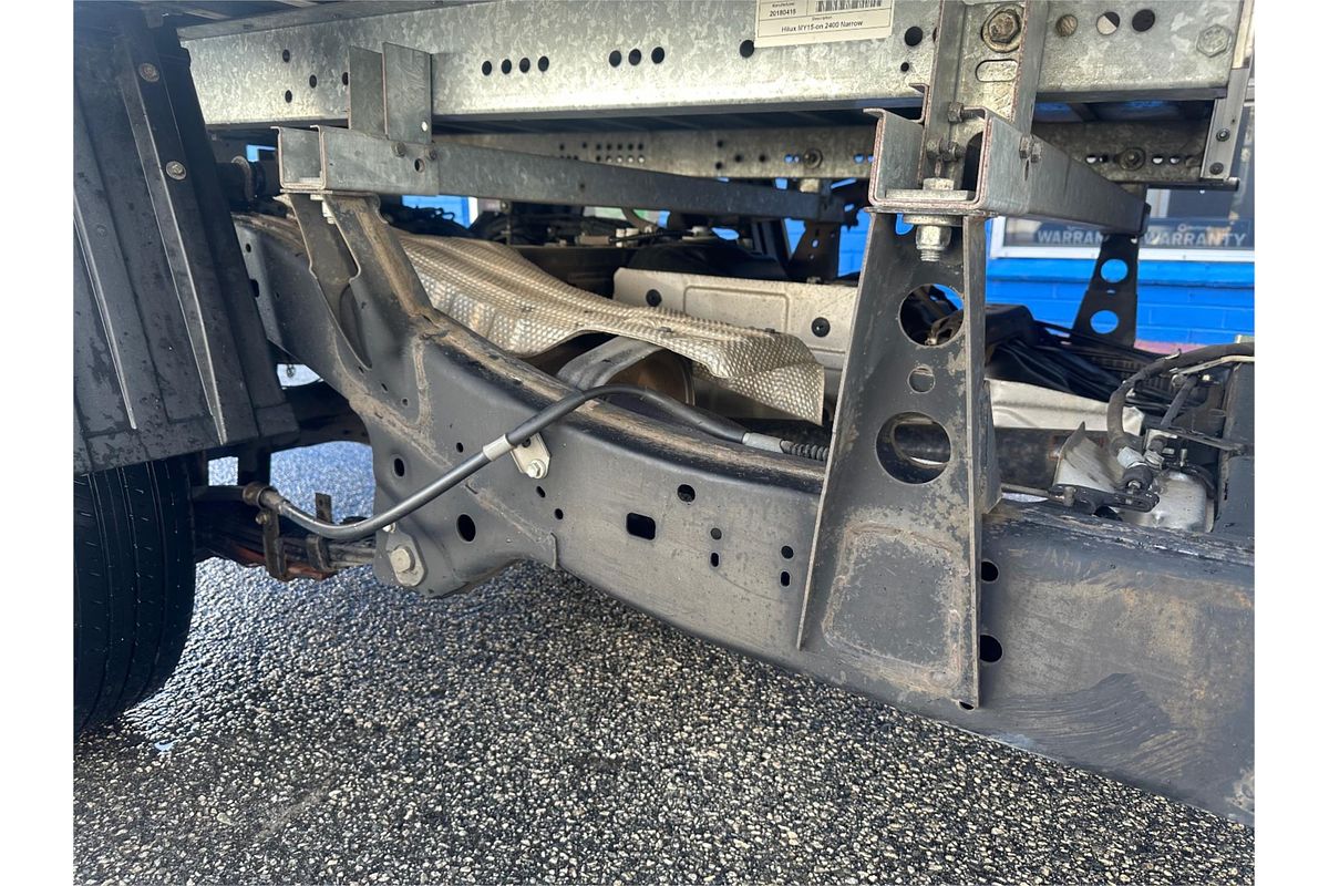 2018 Toyota Hilux Workmate GUN122R Rear Wheel Drive