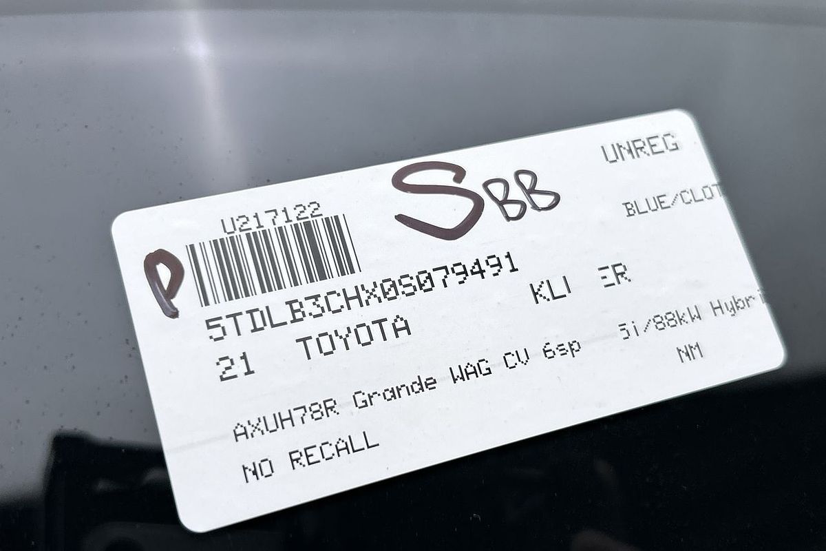 2021 Toyota Kluger Grande AXUH78R