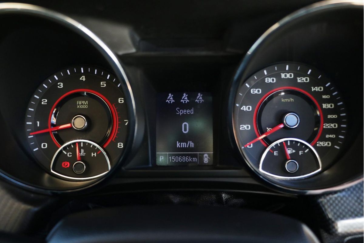 2016 Holden Commodore SV6 Black VF Series II