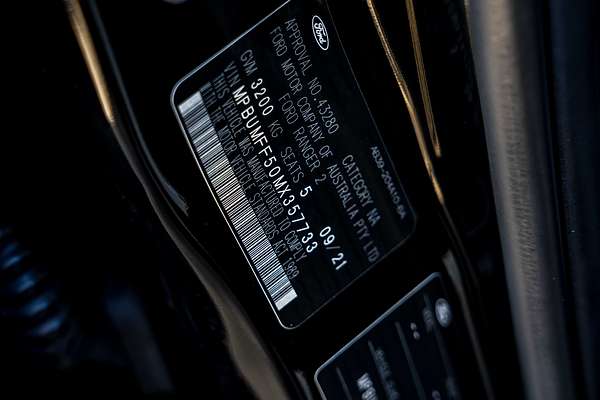 2021 Ford Ranger Wildtrak PX MkIII 4X4 3.2L