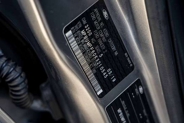 2019 Ford Ranger Wildtrak PX MkIII 4X4 2.0L