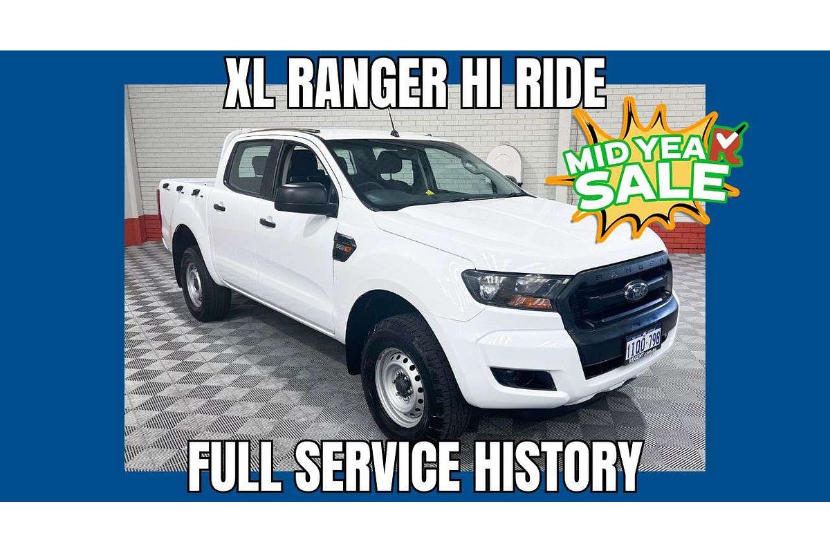2018 Ford Ranger XL Hi-Rider PX MkII Rear Wheel Drive 2.2L