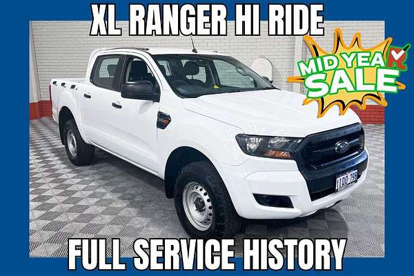 2018 Ford Ranger XL Hi-Rider PX MkII Rear Wheel Drive 2.2L