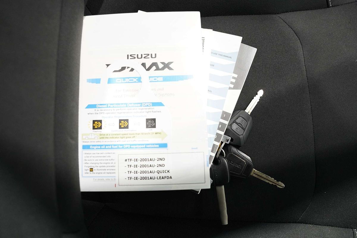 2021 Isuzu D-MAX SX High Ride Rear Wheel Drive