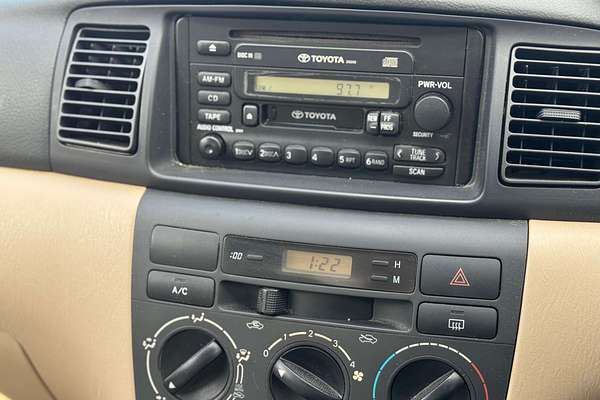 2002 Toyota Corolla Ascent ZZE122R