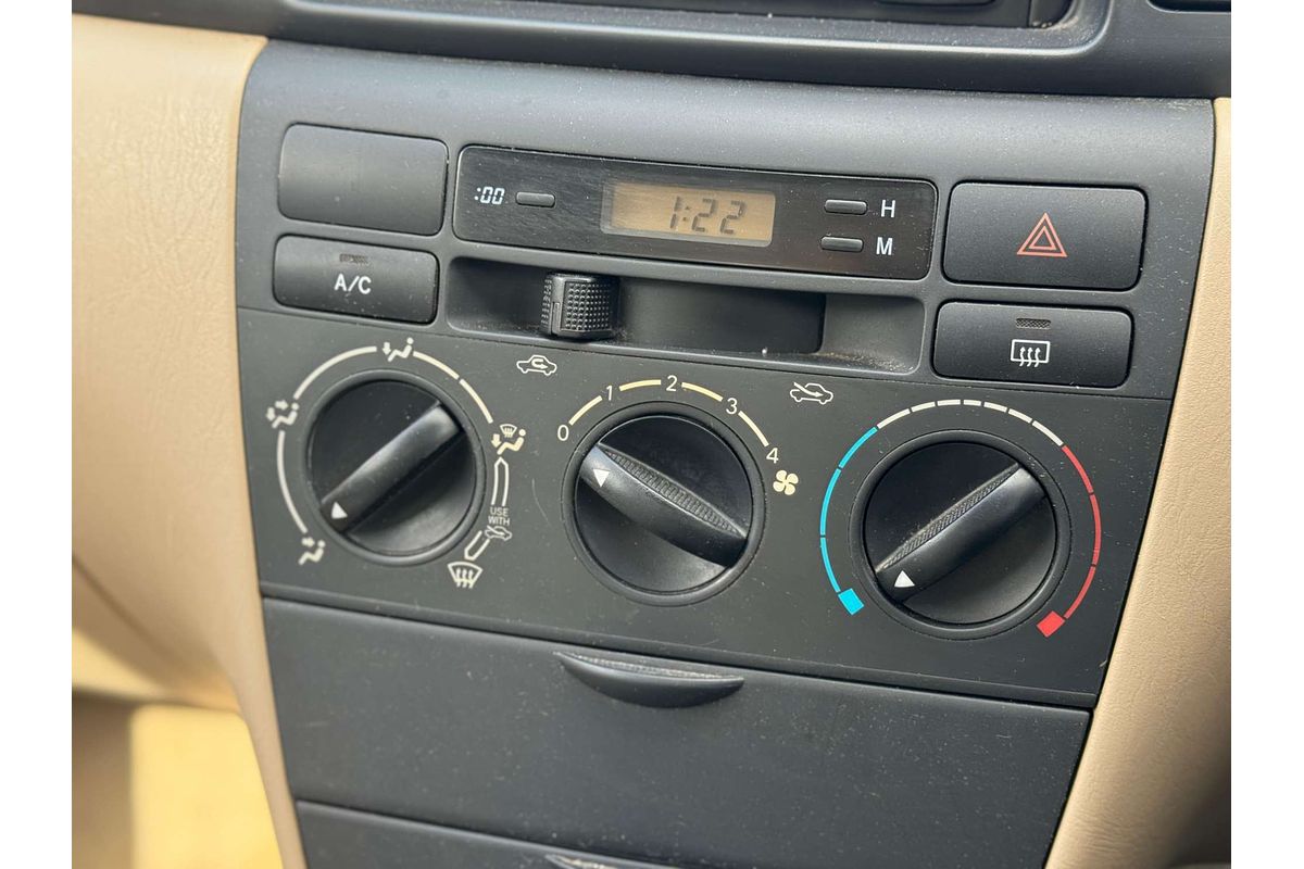 2002 Toyota Corolla Ascent ZZE122R
