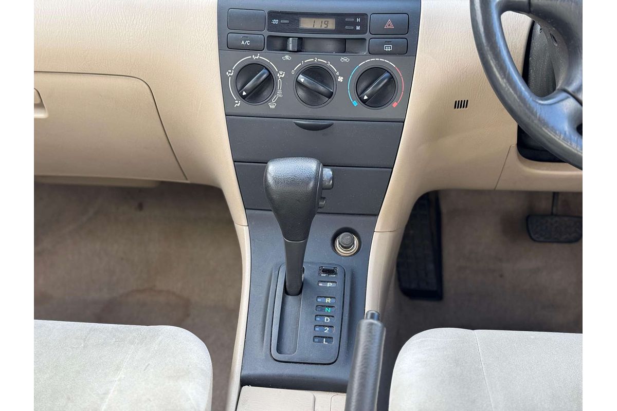 2002 Toyota Corolla Ascent ZZE122R
