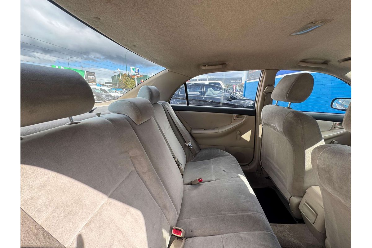 2002 Toyota Corolla Ascent ZZE122R
