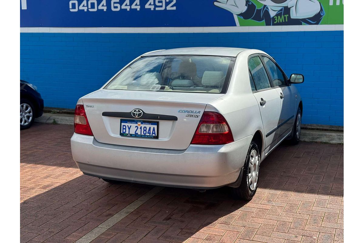 2002 Toyota Corolla Ascent ZZE122R