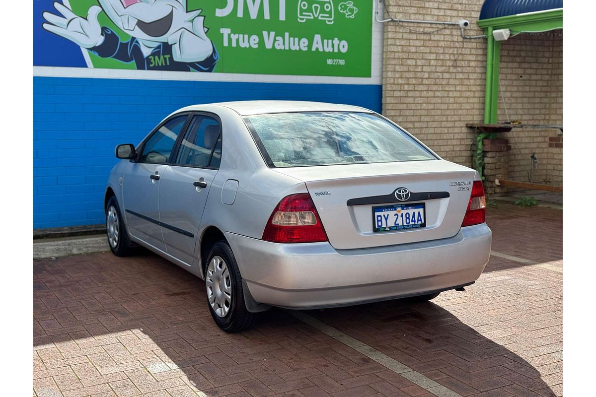 2002 Toyota Corolla Ascent ZZE122R