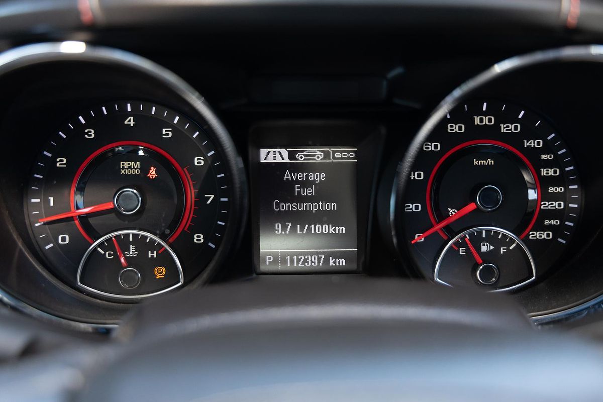 2016 Holden Ute SV6 Black VF Series II Rear Wheel Drive