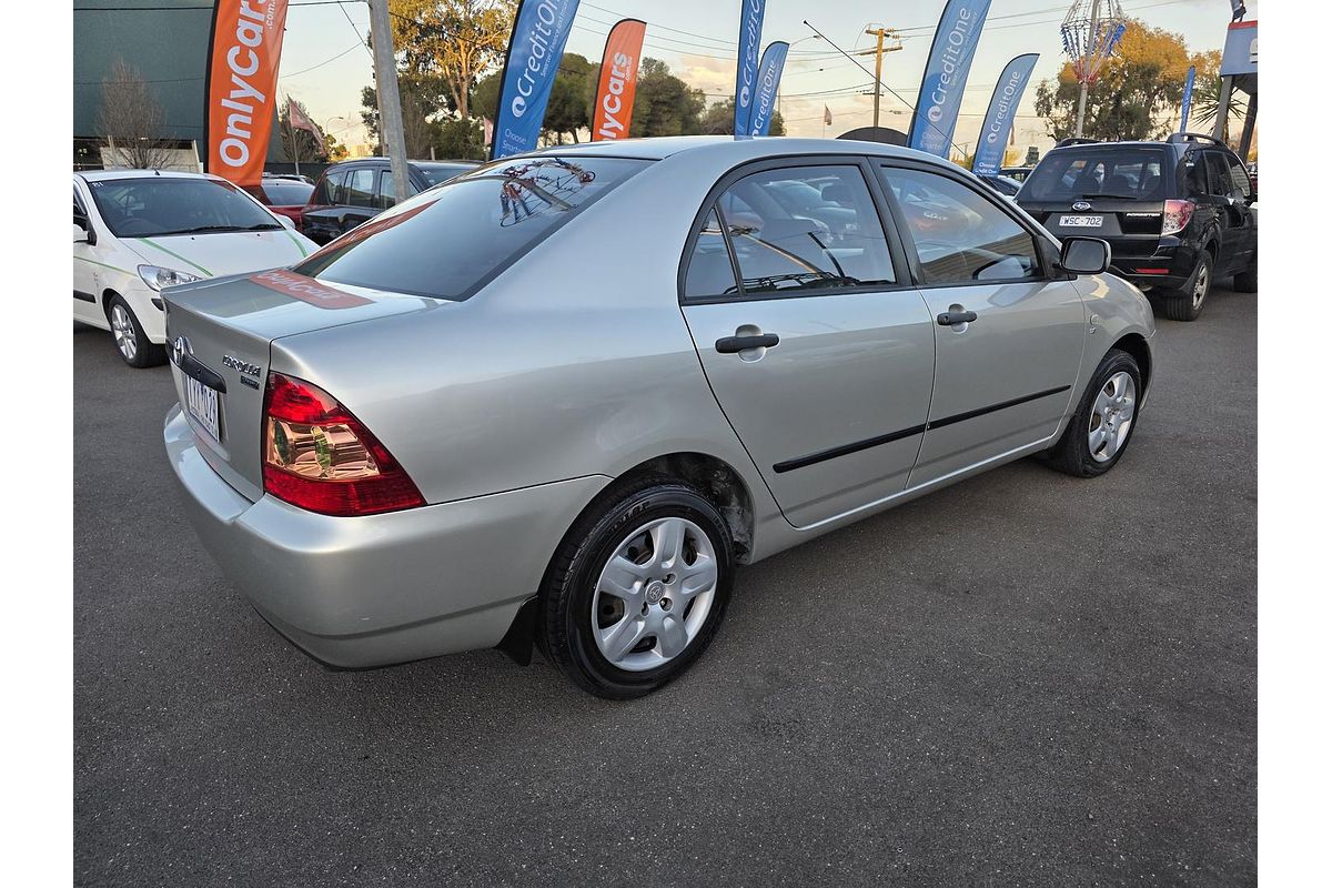 2006 Toyota Corolla Ascent ZZE122R