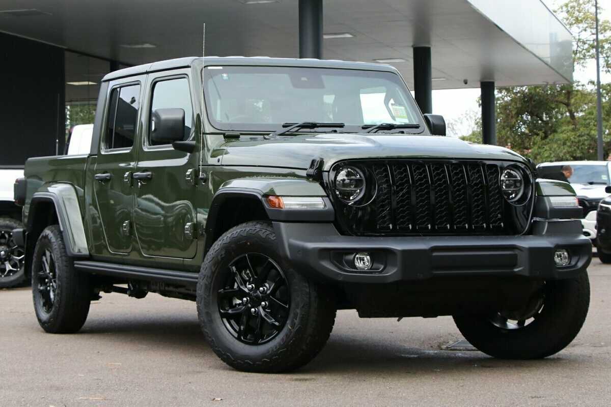 SOLD 2022 Jeep Gladiator Night Eagle Pickup in Sarge Green New Ute