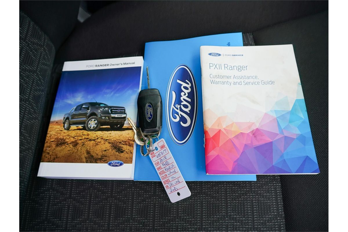 2018 Ford Ranger XL Hi-Rider PX MkII Rear Wheel Drive