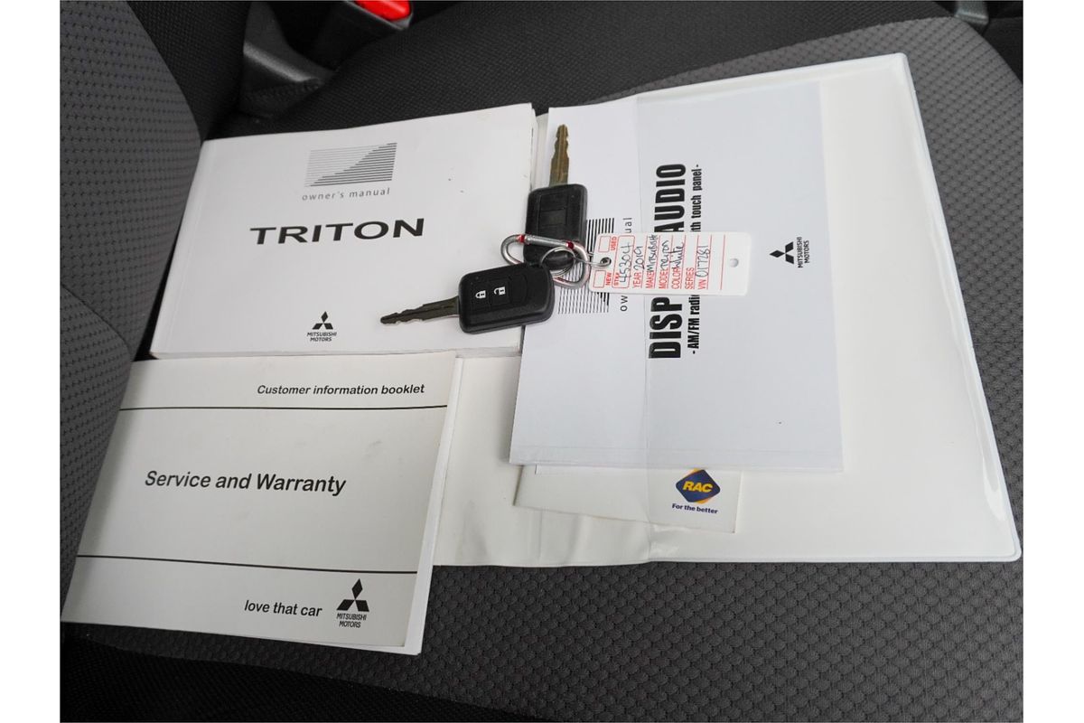 2019 Mitsubishi Triton GLX MR Rear Wheel Drive