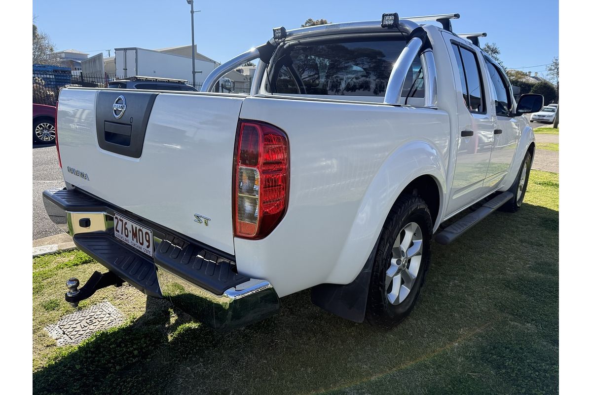 2013 Nissan Navara ST D40 Series 6 Rear Wheel Drive