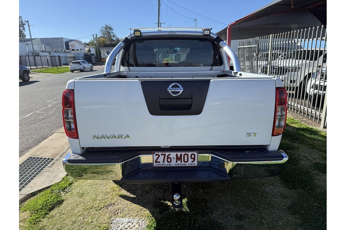2013 Nissan Navara ST D40 Series 6 Rear Wheel Drive