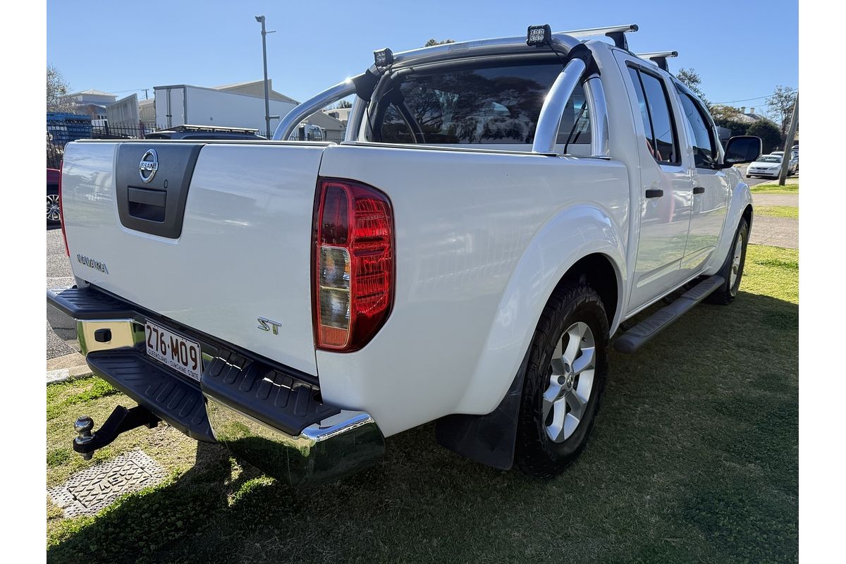 2013 Nissan Navara ST D40 Series 6 Rear Wheel Drive