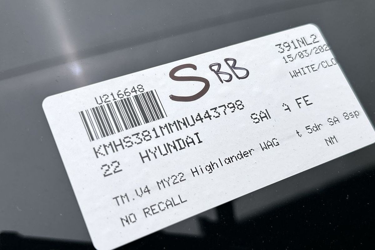 2022 Hyundai Santa Fe Highlander TM.V4