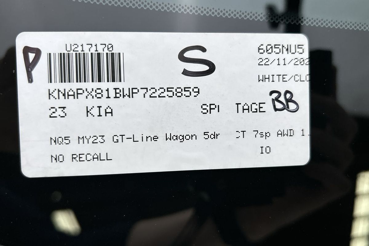 2023 Kia Sportage GT-Line NQ5