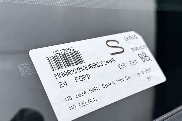 2024 Ford Everest Sport 3.0L