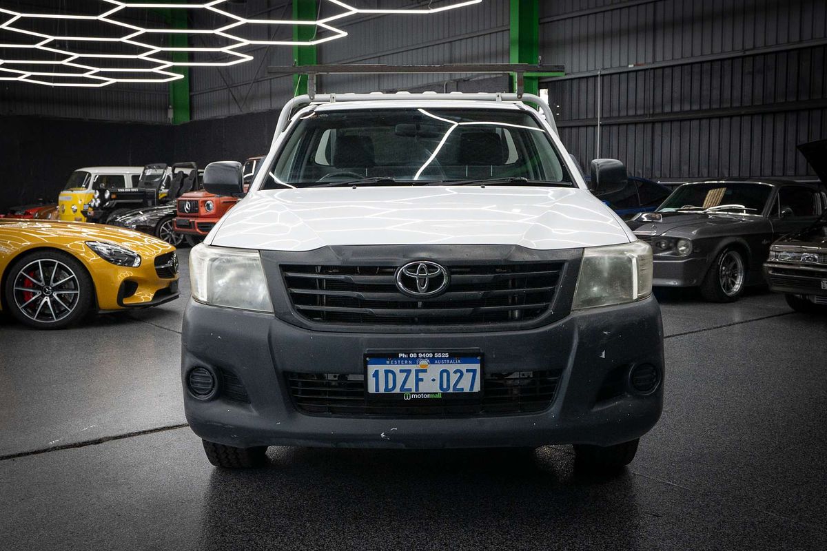2012 Toyota Hilux Workmate TGN16R Rear Wheel Drive