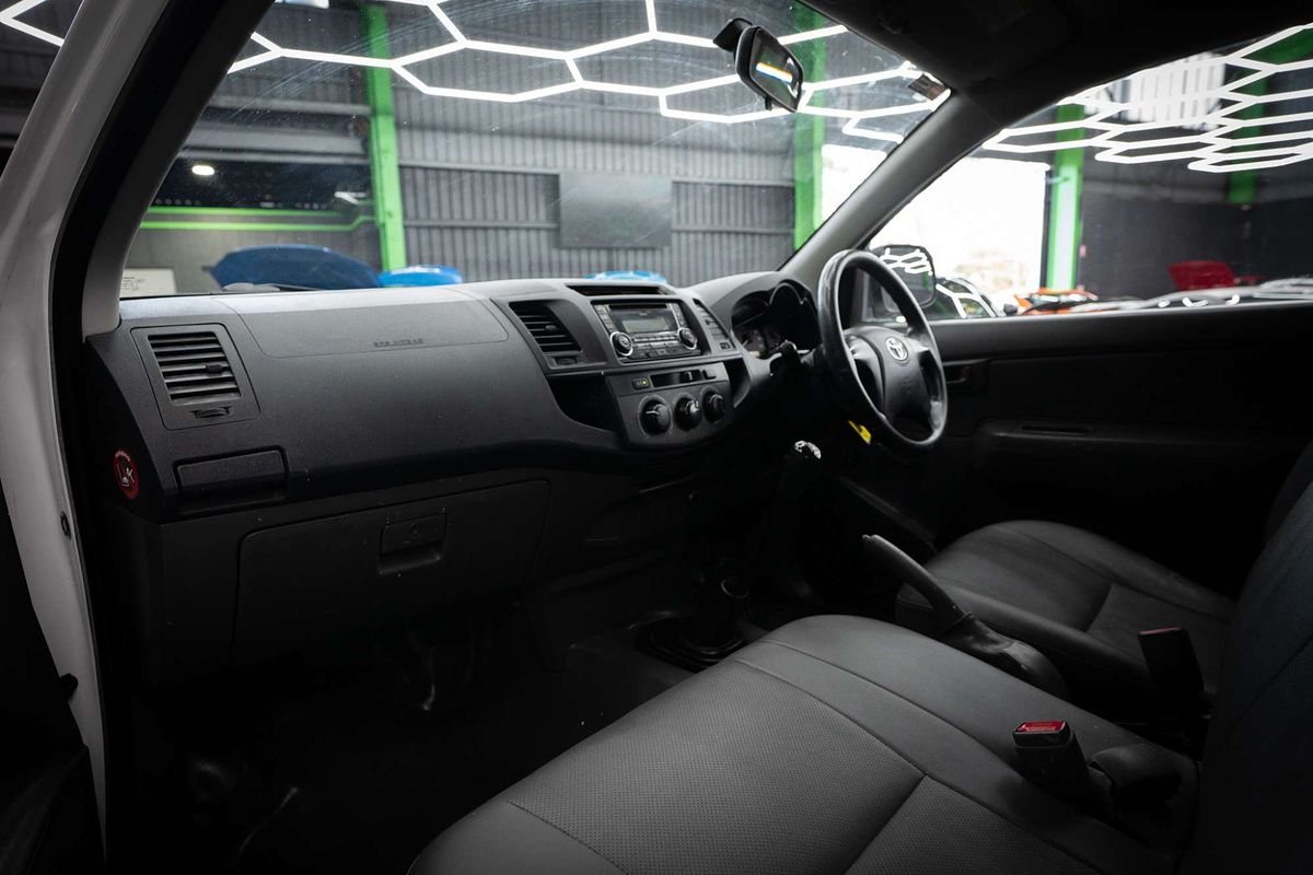 2012 Toyota Hilux Workmate TGN16R Rear Wheel Drive