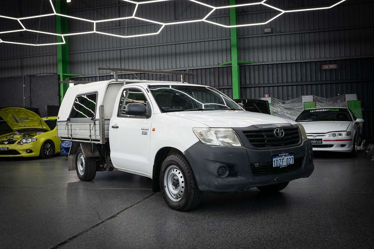 2012 Toyota Hilux Workmate TGN16R Rear Wheel Drive