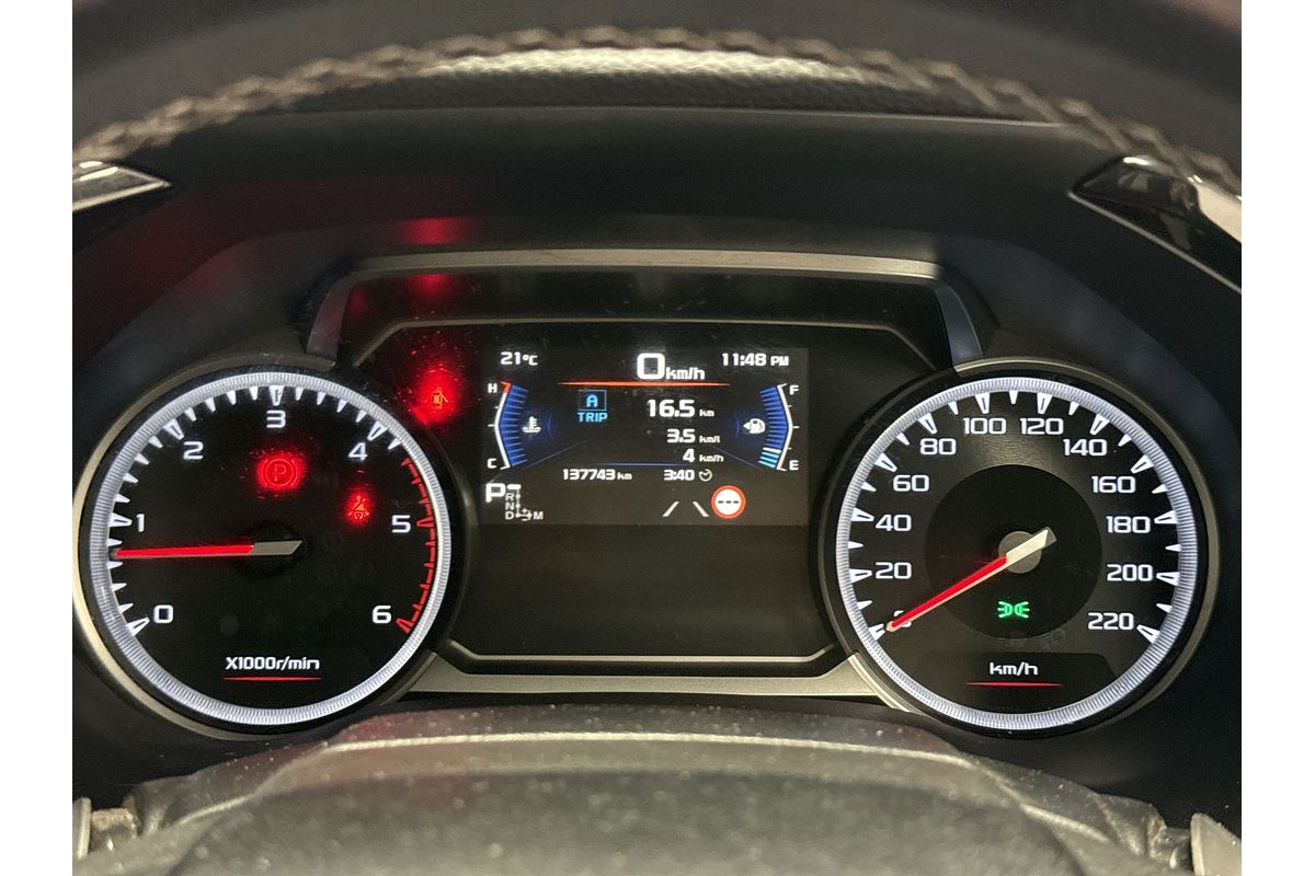 2021 Isuzu D-MAX LS-U High Ride Rear Wheel Drive